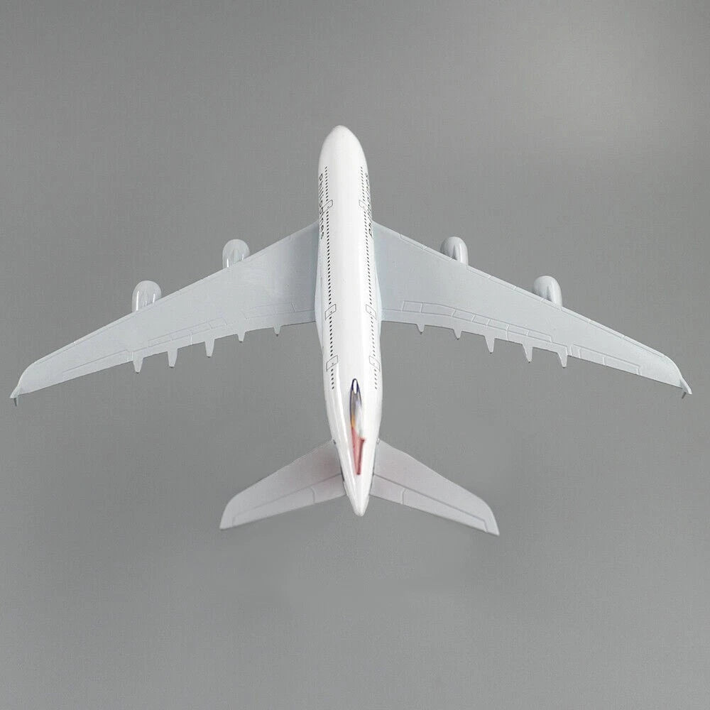 16cm 1:400 Alloy A380 Philippine Airlines Aircraft Plane Model W/ Display Stand