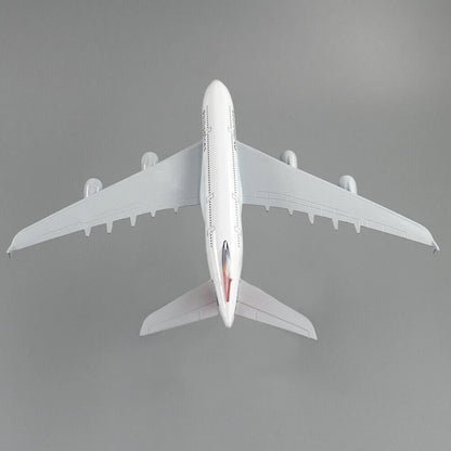 16cm 1:400 Alloy A380 Philippine Airlines Aircraft Plane Model W/ Display Stand