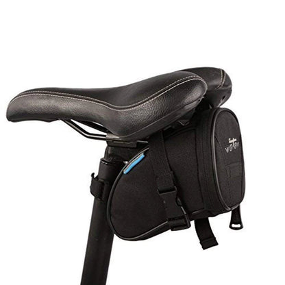WOTOW Bike Repair Tool Kit & Saddle Bag, 14 in 14 1 Multitool (Black)