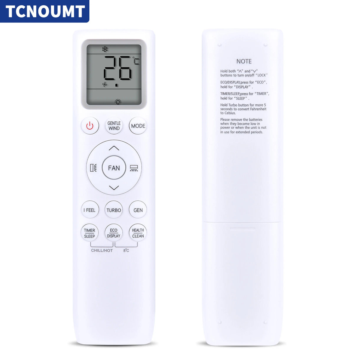 ES-AC110 Replacement Remote Control For TCL AC-257 Air Conditioner