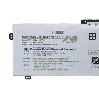 AA-PBUN4NP Battery Fits For Samsung NP940Z5L BA43-00374A NP940Z5L-X01US