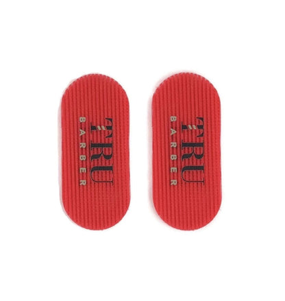 TRU BARBER HAIR GRIPPERS ® 3 COLORS BUNDLE PACK 6 6 Count (Pack of 1), Red