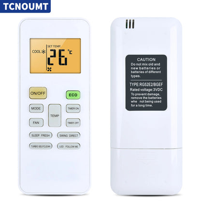 Remote Control For Midea/Blue Star Air Aonditioner RG52E2/BGEF RG52A4/BGEF