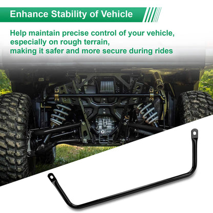 For Polaris 5341248-458 Glossy Black Stabilizer Tube Ranger 1000 Crew XP