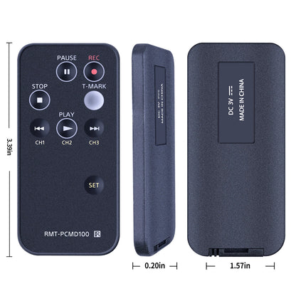 RMT-PCMD100 Replacement Remote Control For Sony Voice Recorder PCM-D100