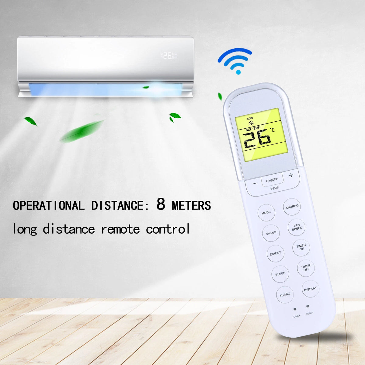 Remote Control For Midea Air Conditioner RG36B/BGE RG36B4/BGE RG36F3/BGEF