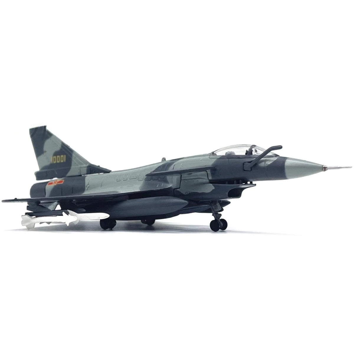 1/144 Alloy Chinese Air Force J-10 Vigorous Dragon Fighter Simulation Model