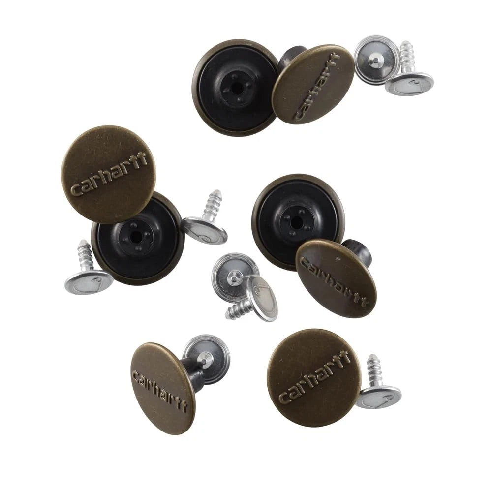 Button Kit Large, Antique Brass
