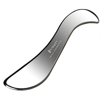 BYYDDIY Stainless Steel Gua Sha Muscle Scraper Tool,Scar Tissue Black