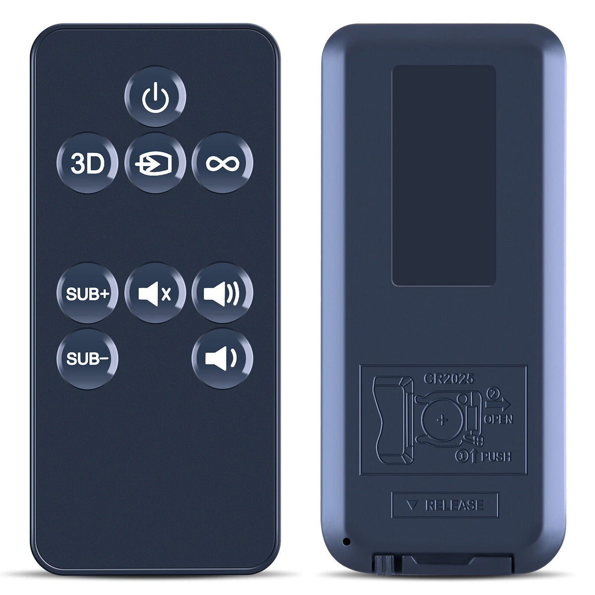 Replacement Remote Control For Klipsch HD Theater SB120 SB 120 TV Sound System
