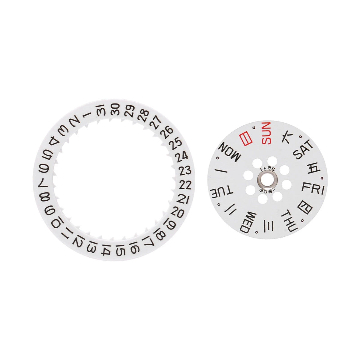 Watch Movement Week Calendar Dial Movement Spare Part For 8200 8205 Movement