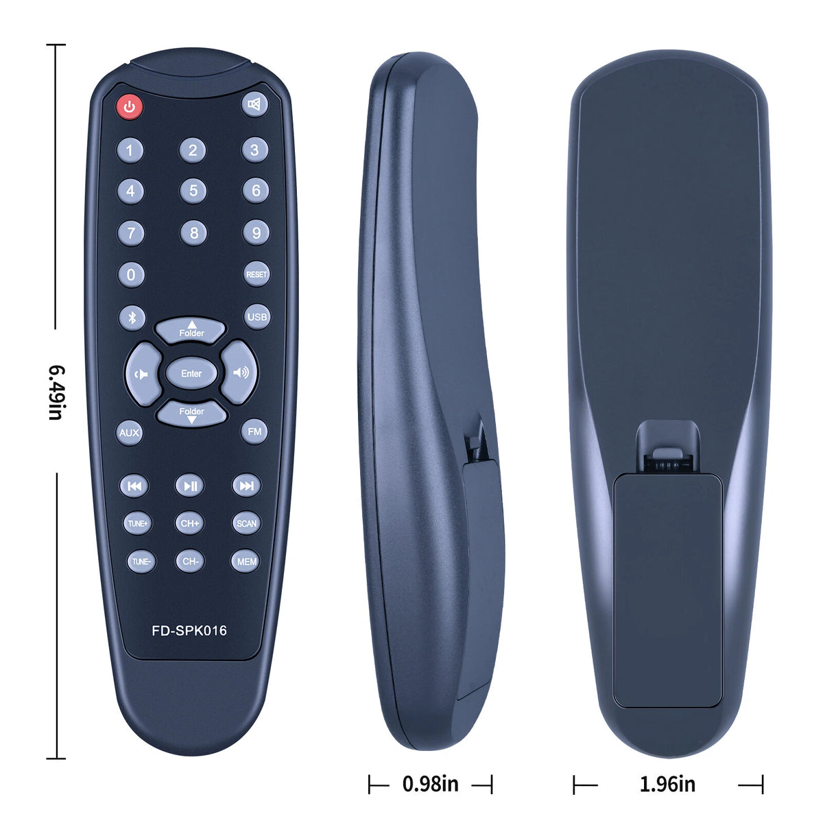 For F&D FD-SPK016 F580X Bluetooth Multimedia Wired Tower Speaker Remote Control