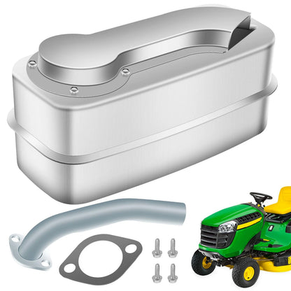 AM138423 Lawn Tractors Muffler W/Exhaust Pipe & Gasket, Replaces AM138423...