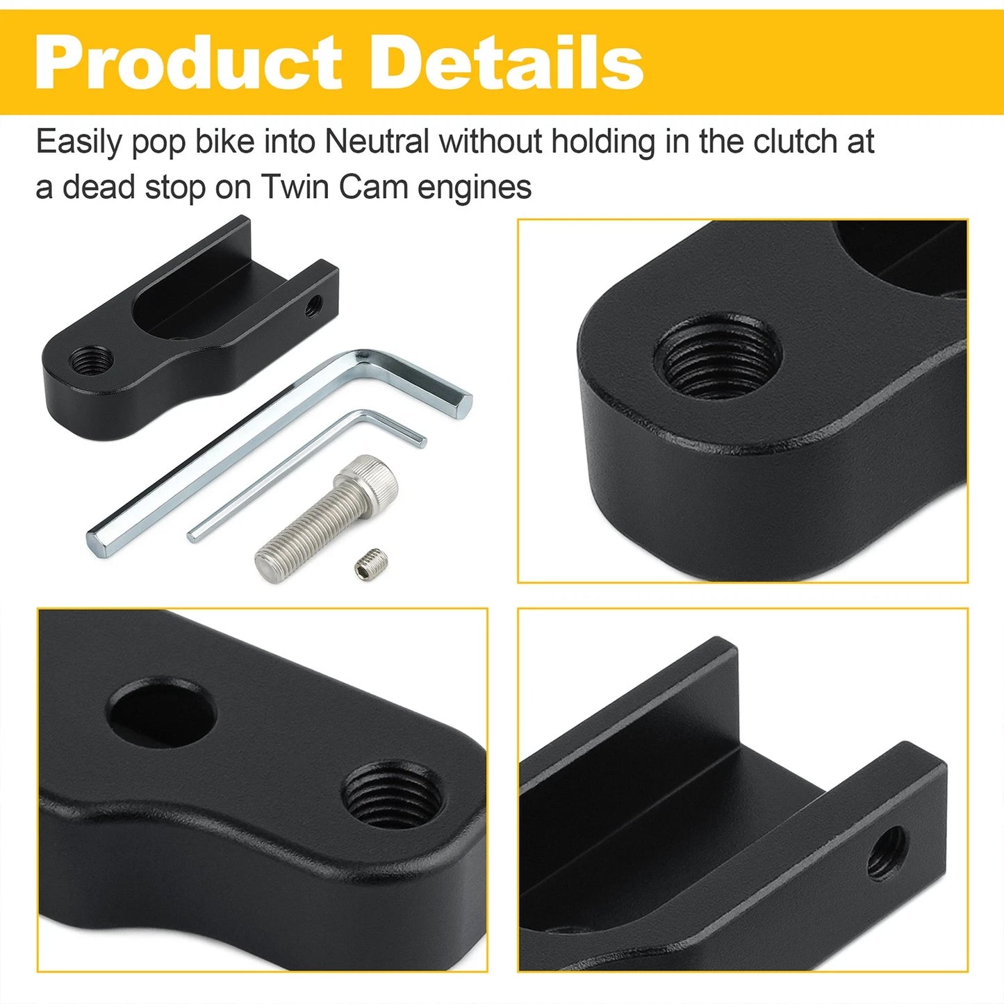 Neutral Shift Bracket Kit For Harley-Davidson Twin Cam 1999-2007