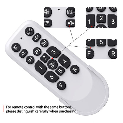 Remote Control For Liokoc/Oiotwo Caged Ceiling Fans FS-6860 F6859 FS8897