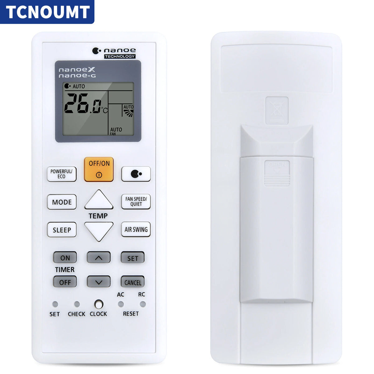 Remote Control For Panasonic Air Conditioner CS-XPU10XKH CS-PU9AKH PU Series