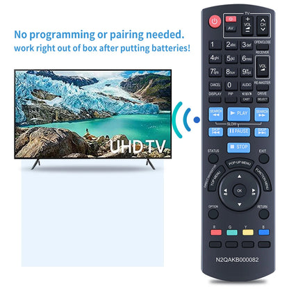 N2QAKB000082 Remote Control For Panasonic Player DMP-BD45 DMP-BD65