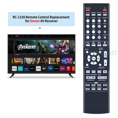 RC-1158 For DENON AV Surround Receiver Frequency Remote Control AVR1312 AVR-1311