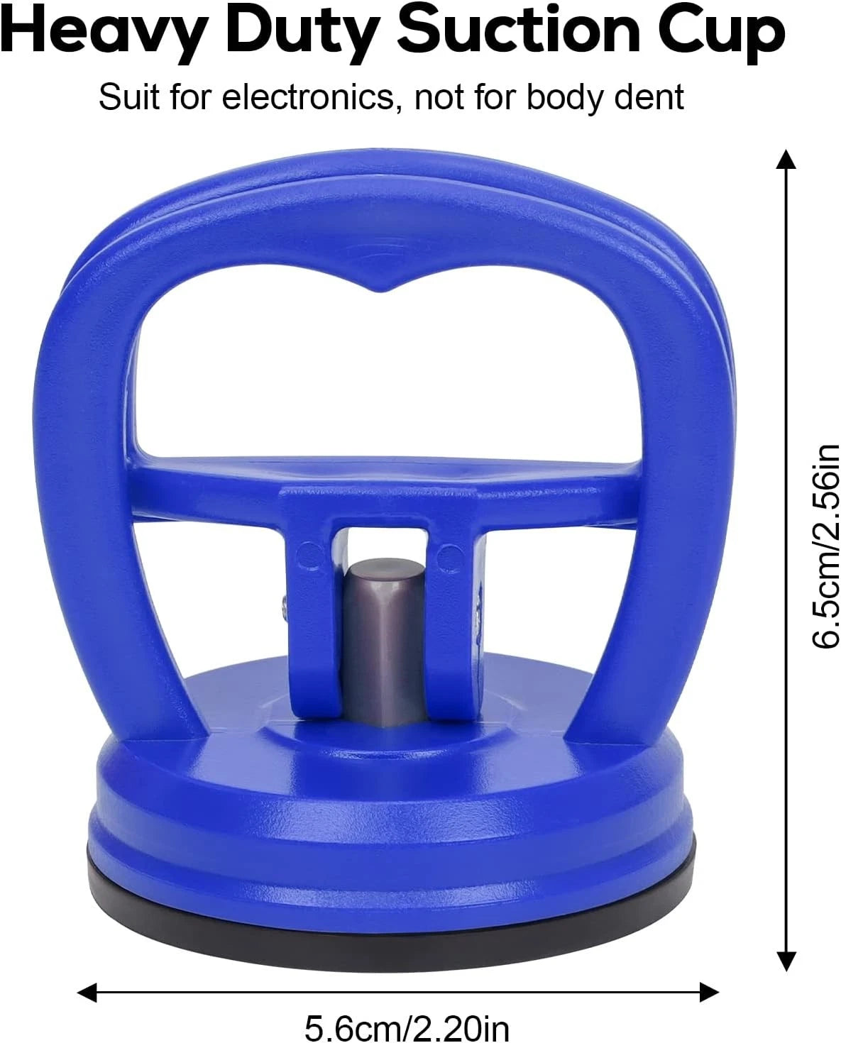 STREBITO Suction Cups Heavy-Duty 2 Pieces Screen Tool for Blue