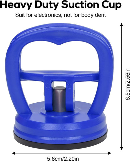 STREBITO Suction Cups Heavy-Duty 2 Pieces Screen Tool for Blue