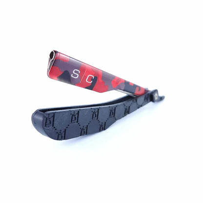 StyleCraft x Deluxe Line Professional Barber 1 Count (Pack of 1), Red Camo