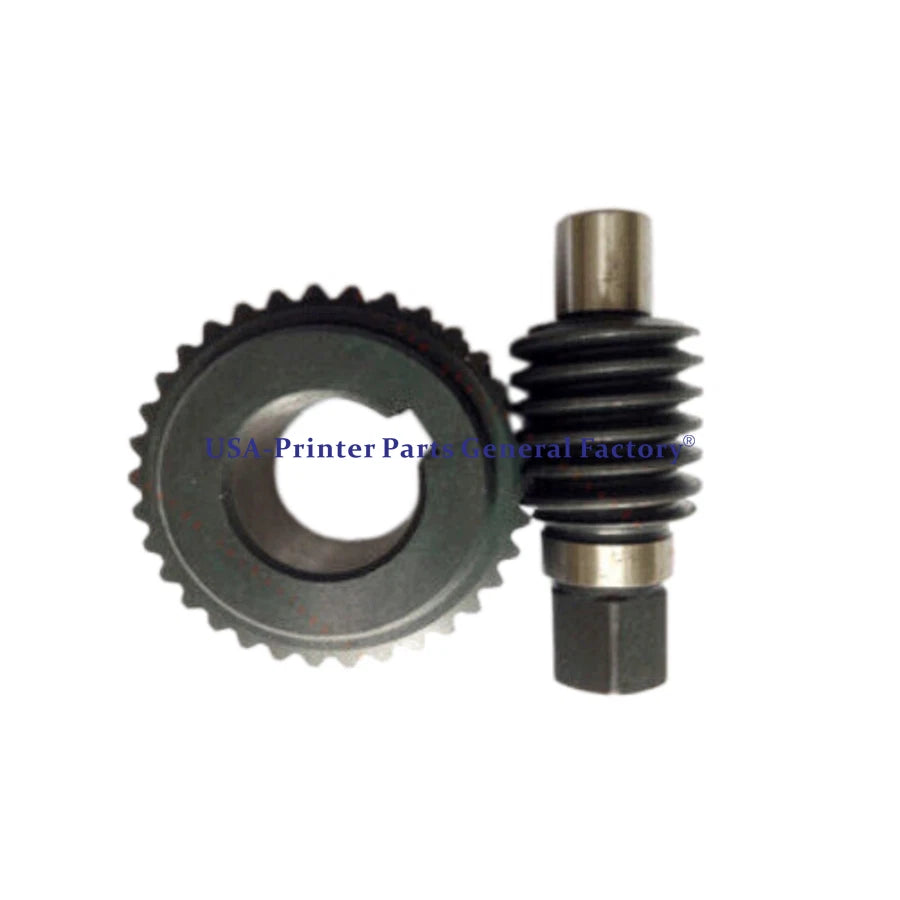 1set 66.006.029 66.006.031 of worm and gear Compatible with Heidelberg SM102 74