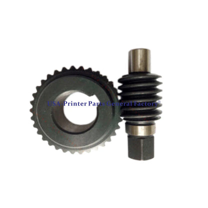 1set 66.006.029 66.006.031 of worm and gear Compatible with Heidelberg SM102 74