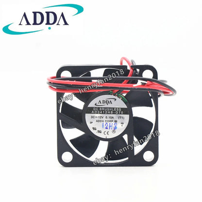 ADDA AD0412HB-G70 Axial Fan DC 12V Fan 0.10A 40*40*10MM 2-wire Ball Cooling Fan