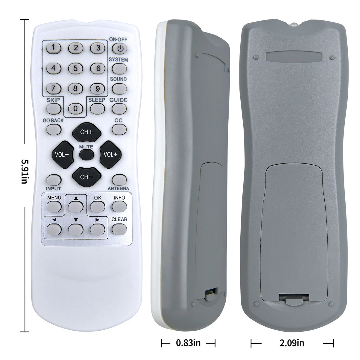 R130K1 Remote Control For RCA Guest TV CT Series TVs | Standard