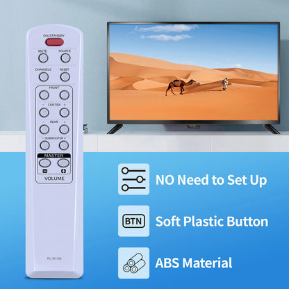 Remote Control For LENOXX HT3917, HT3917, HT3916, RC39173N