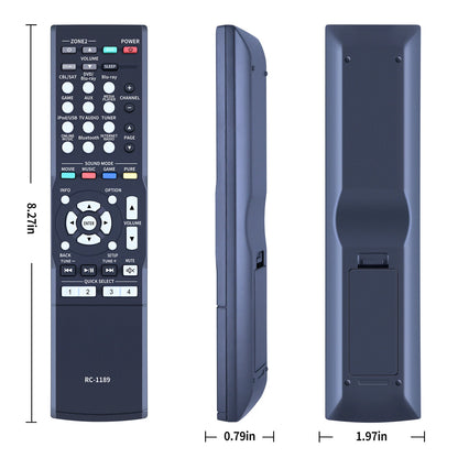 RC-1189 Remote Control For Denon AV Receiver AVR-S720W AVR-S700W AVR-X1100W
