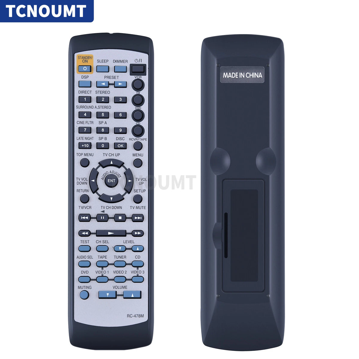 RC-478M Remote Control For Onkyo AV Receiver HT-R500 HT-S650 TX-SR500