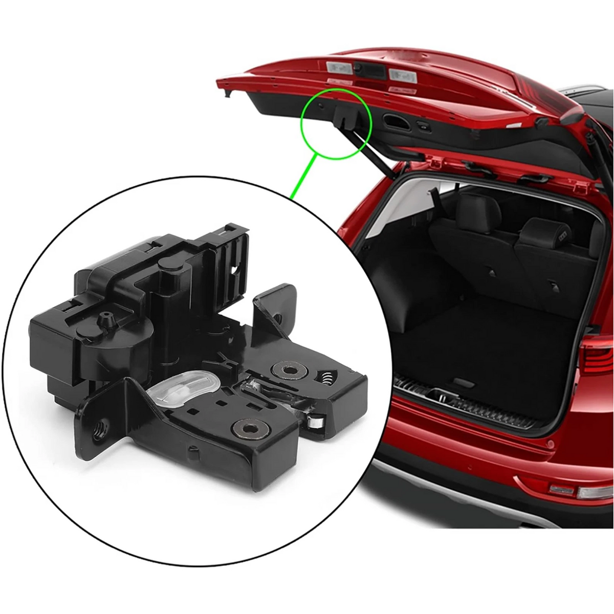 Tailgate Boot Lock Latch Mechanism Actuator Auto Accessories For Nissan Tiida