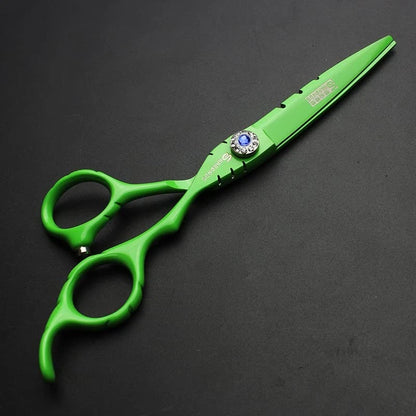 SHARONDS 6 Inch 440C High Hardness Stainless Steel Hair Scissors 6 2pc-c