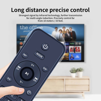 Remote Control For KLIM Boombox B4 CD Player Portable Audio System
