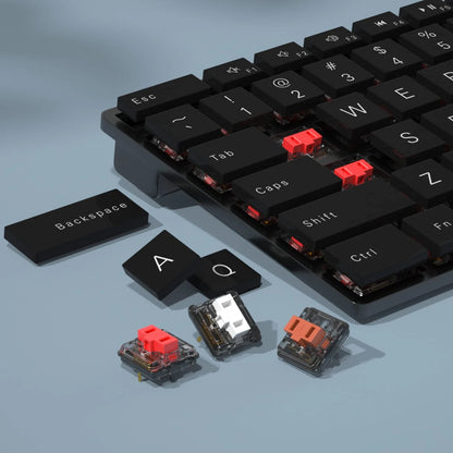 KAILH Official Store Low Profile Switch 1350 Chocolate 10PCS, Choc Red