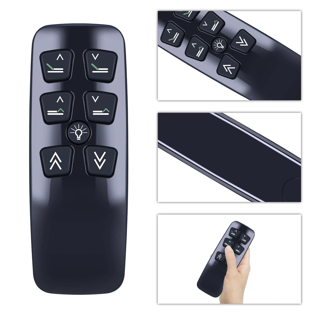 Remote Control For Leggett & Platt Series 100 or T120 Adjustable Bed -Black