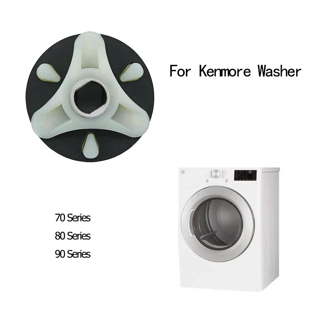 Motor Coupler for Kenmore Washer 70 Series, 80 90 Series and Model...