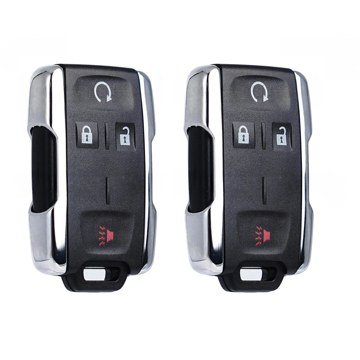 2PCS Keyless Remote Key Fob Auto Accessories For Chevrolet Silverado 2014-2018