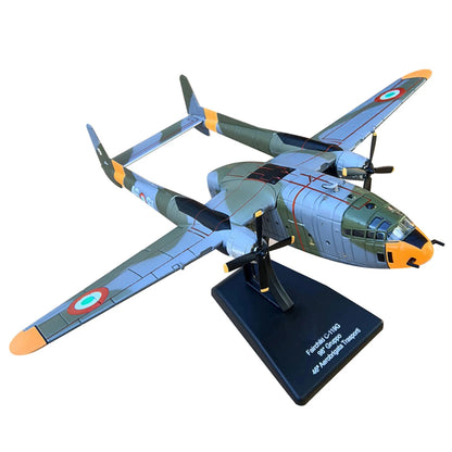 C-119G Flying Boxcar Transport Replica 1:200 Scale US Fairchild Model Stand