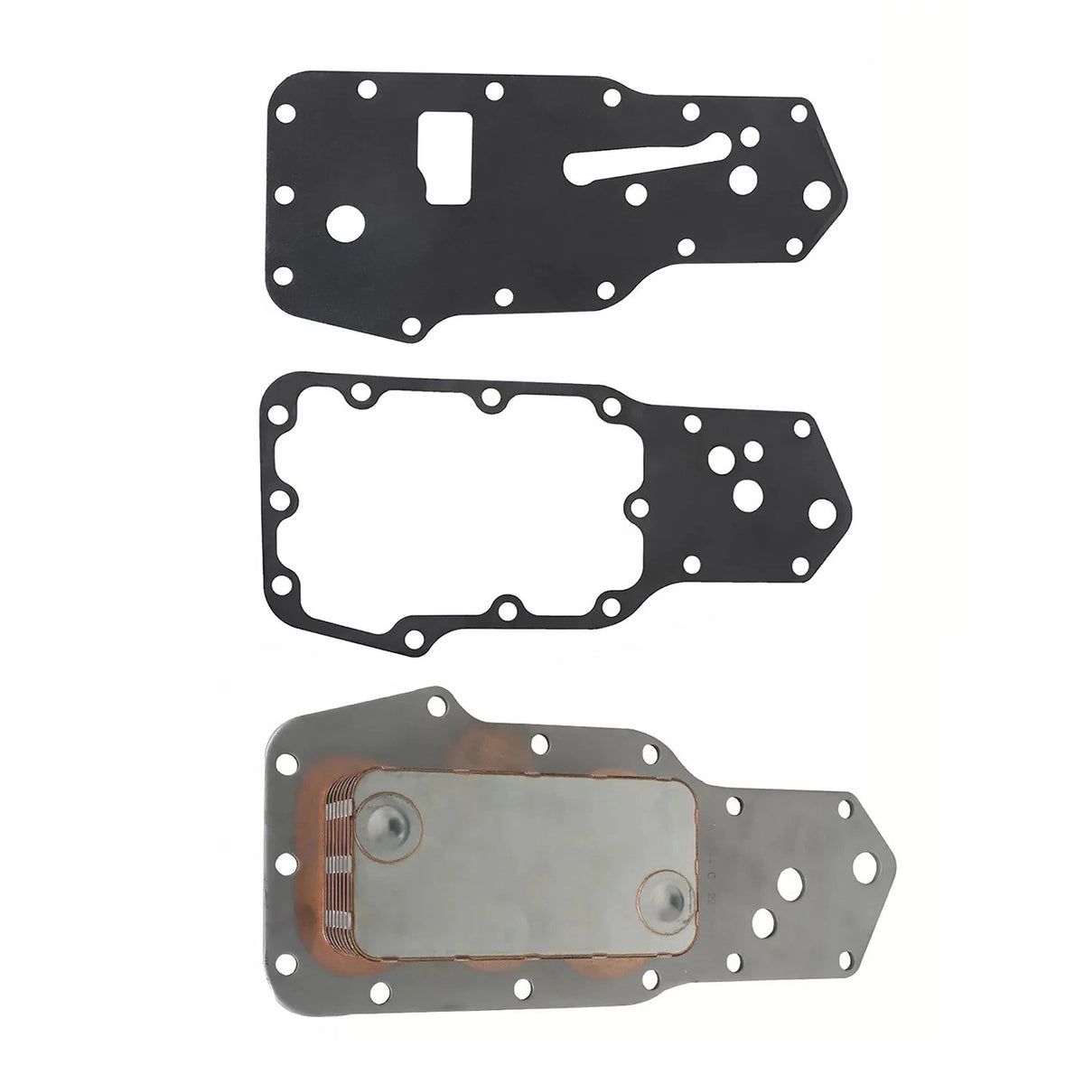 3pcs/set  Oil Cooler w/ Gaskets For Dodge Cummins 5.9L 6B 6BT 1989-1997 3942914