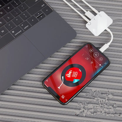 Type-C Sound Card USB 3.5mm Audio Earphone Speaker Mic Live-Streaming Adapter