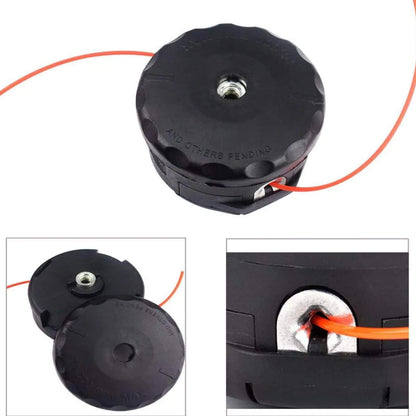 1PC Black Plastic Trimmer Head Replace For Echo SRM Straight Shaft Trimmers