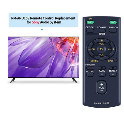RM-ANU159 Remote Control For Sony Sound Bar HT-CT60 HT-CT60/C SA-CT60 SS-WCT60