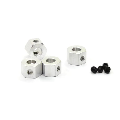 Metal 5mm Wheel to 12mm Combiner Wheel Hub Hex Adapter For WPL D12 C14 MN D90 q
