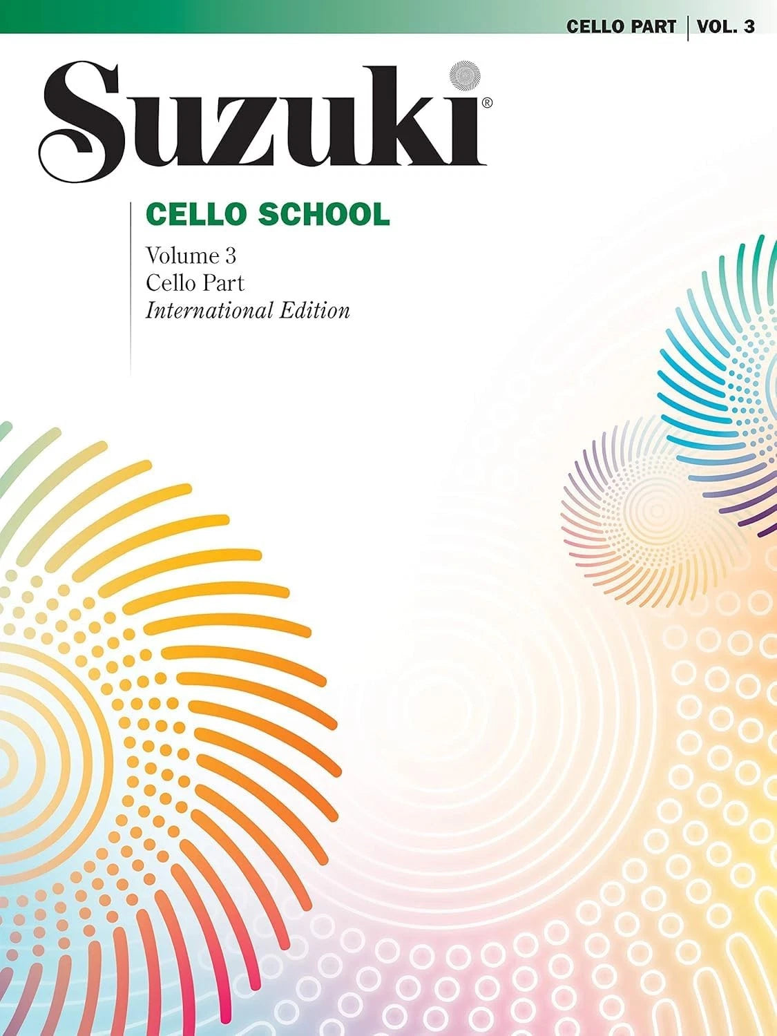 Suzuki Cello School: Part, Vol. 3