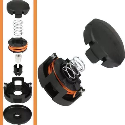 1PC Black Plastic Trimmer Head Replace For Echo SRM Straight Shaft Trimmers