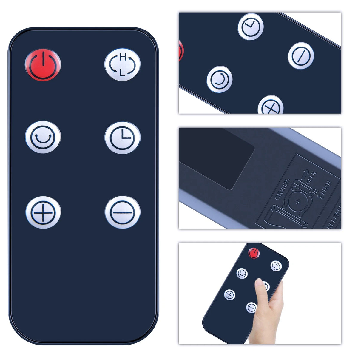 Remote Control For GiveBest 22” Tower Space Heater/Taotronics TT-HE008 TT-HE004