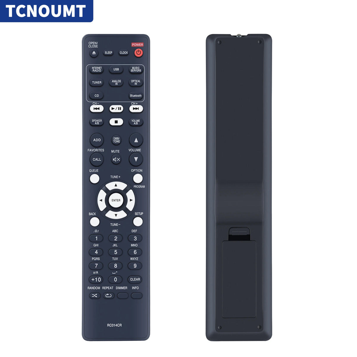 RC014CR Replacement Remote Control for Marantz Network CD Receiver M-CR612