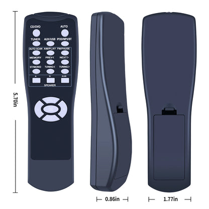 Replacement Remote Control For Pyle PT272AUBT Stereo Amplifier